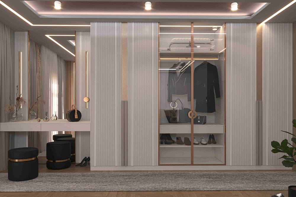 Dressing interior design