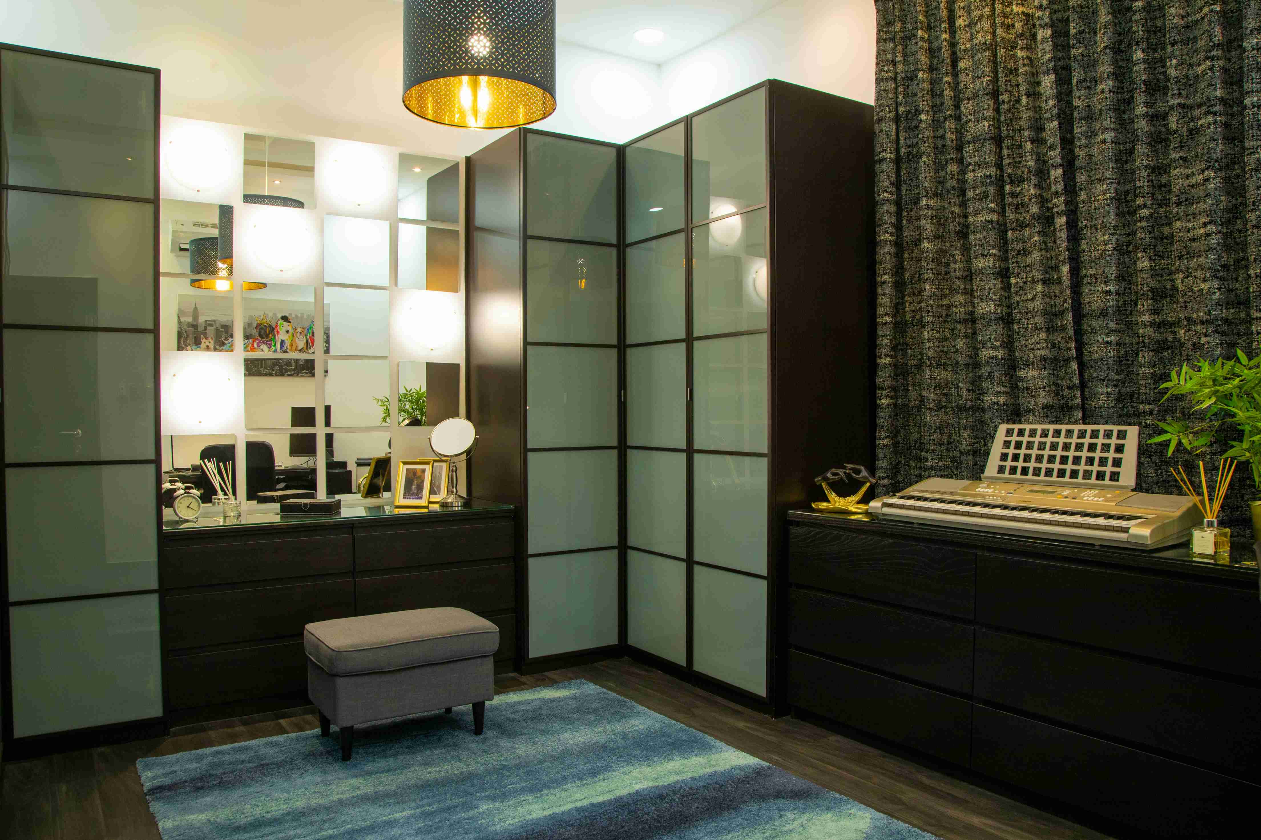Interior design dressing room