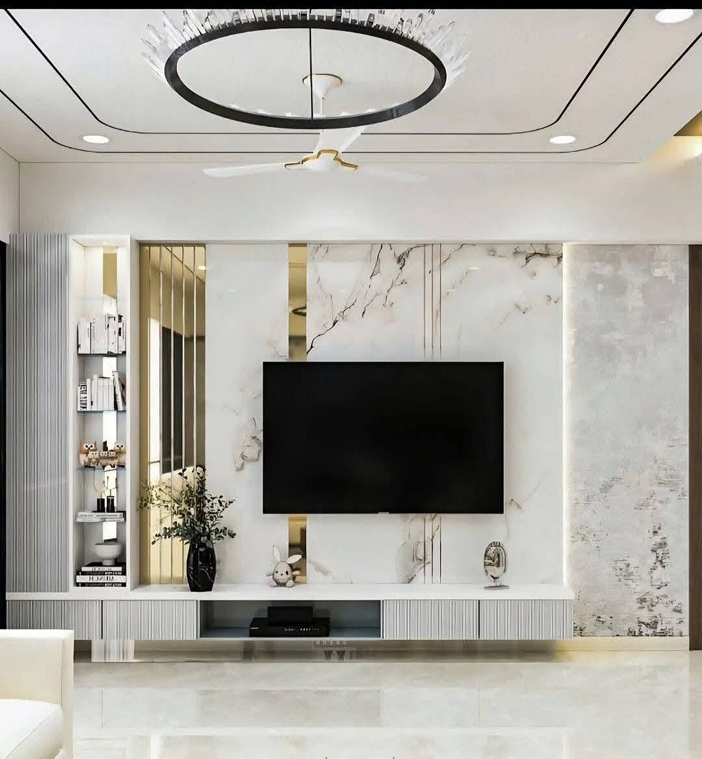 Living area interior design