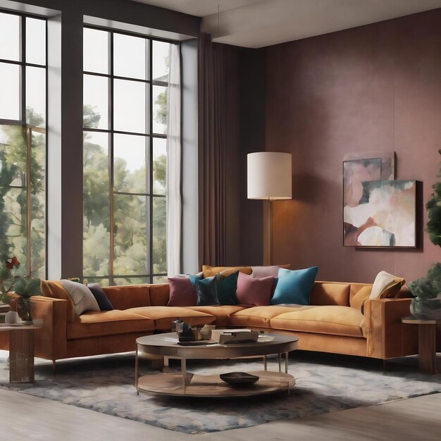 Living area krishnaveni design